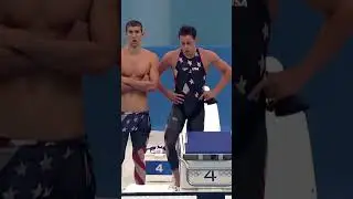 Lezak Comes from Behind to Win Gold🥇#shorts #swimming