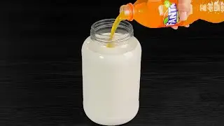 Gib Fanta in die Milch! Alle fragen mich nach diesem Rezept! Niemand wei&szlig; von ihm