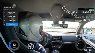 Alpine A110 circuito de guadix 1:23.67
