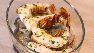 Langoustes grillées au four