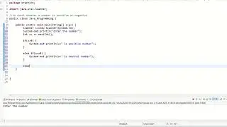 Java program to check whether a number is positive or negative in simple and easy way | in hindi