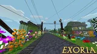 The First Bridge of Exoria : Exoria Lp Ep #21 Minecraft 1.12