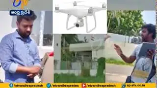 TDP Cadre Clash With Police | Objecting to Flying Drones over Naidu's House
