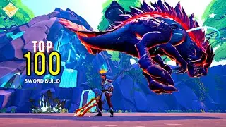 Easy Top 100 Dauntless Ragetail Gnasher Trial | Solo Sword Build