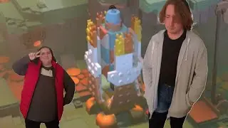 One and a Half Bricks Attempt the 3 Life Challenge (Lego Voyagers Funny Moments #2)