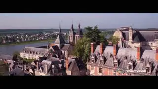 Prises de vues a&eacute;riennes du Ch&acirc;teau de Blois