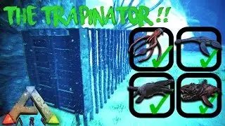 ARK | THE CENTER | TUSO/MOSA/PLESIO TAMING TRAP 2.0! | THE TRAPINATOR!