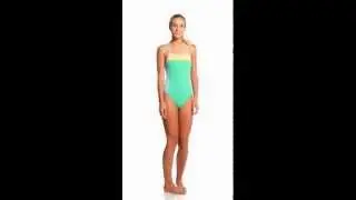 Speedo Color Block Extreme Back One Piece | SwimOutlet.com