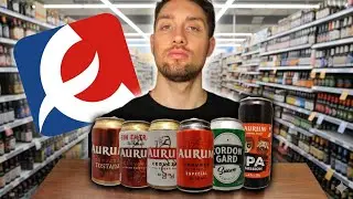 🍺 Experto Prueba TODAS Las CERVEZAS del EROSKI! (gama AURUM)