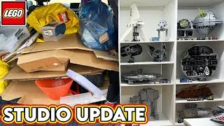LEGO Studio Update! Display Changes | Organization | Clean up