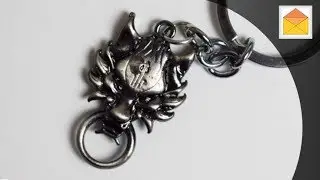 Fenrir Final Fantasy VII Metal Keychain V02 In Hand Review
