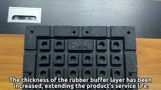 6cm Thick Gym Rubber Mats &ndash; Ultimate Protection for Fitness Floors!