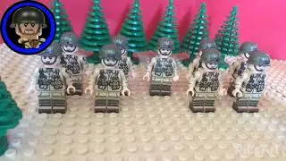 MILITARY MINIGURES: american paratrooper LEGO WW2 (Unofficial Lego from Aliexpress)