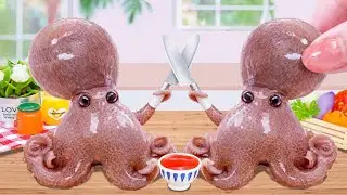 Best Food 🐙 Spicy Octopus Cooked in Thick Chili Sauce 🌶️🔥 Savory and Addictive🔥Little Chef’s Table