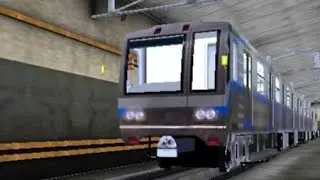 AG Subway Simulator Pro - non stop of S5 on Orange Line.