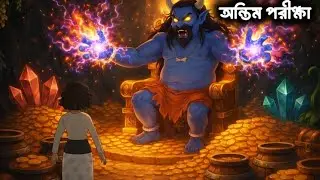 অন্তিম পরীক্ষা । Ontim porikka । bangla cartoon । Rupkothar golpo । #cartoon 