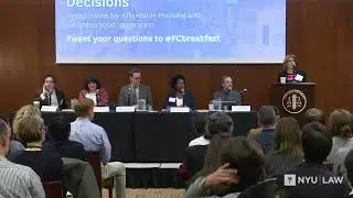 Furman Center: Policy Breakfast