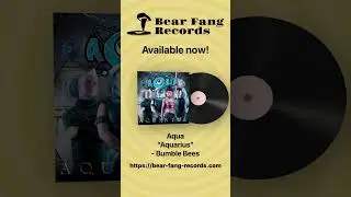 Aqua &ndash; Aquarius | Coke Bottle Clear Vinyl Spin 💿✨ #bearfangrecords #vinyloftoday  #vinylcommunity