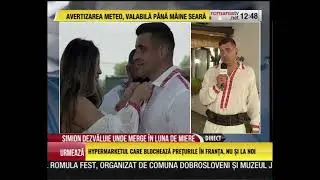 Unde şi-au petrecut luna de miere George Simion şi Ilinca: &bdquo;Am primit o invitație, stăm trei zile&rdquo;