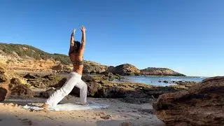 Sun salutations A & B - 8 rounds to welcome in Abundance