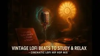 Vintage Lofi Beats to Study & Relax ~ Cinematic Lofi Hip Hop Mix