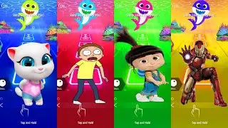 Funny Cartoon Party 2025 💥 Baby Shark, Iron Man & Friends Remix