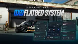 Advanced Flatbed Tow Truck + Towing Script | FiveM | GXD