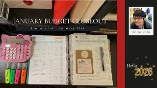 January Budget Closeout | Etsy Income + Cash Stuffing Breakdown