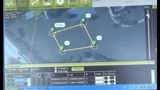 Unmanned drone Waypoint Mission planner test