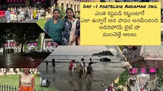 Journey in Andaman island experience 🏝️Day -1#teluguvlogs #youtubevideo #andaman #family #travel 