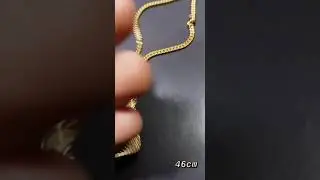 46cm thin unisex chain by Anmol's Collection