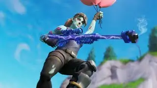 You won't believe what this Fortnite trickshotter hit in my game... (Road to a TRICKSHOT! #2)