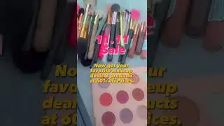 Biggest Sale of the Year 11.11 is Here!!!!! #1111sale #1111 #budgetbeauty #makeup #ytshorts #sales