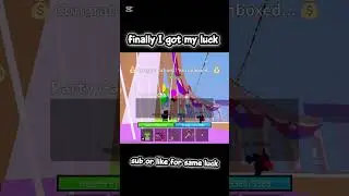 finally I got luck but I scammed #gacharoll #roblox #bloxfruits