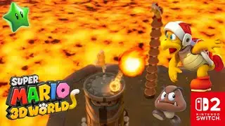 [Super Mario 3D World] WORLD 5-B Fire Bros. Hideout #2