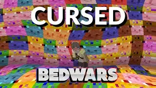 Bedwars But My Texture Pack Is Cursed