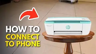 HP Deskjet 3700 Series: How to Connect to Phone (Wireless Setup)
