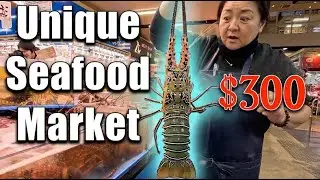 На Окинавском рынке морепродуктов водятся НЕВЕРОЯТНЫЕ существа!!!