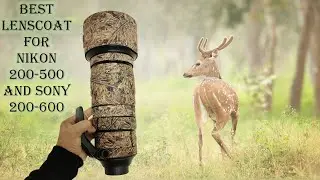 Best Lens Coat for nikon 200-500mm or Sony 200-600mm lens | WildRoar Wild Coat |Camera lens safety