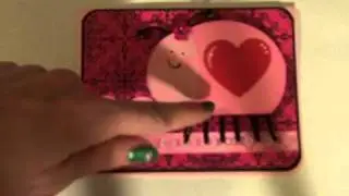 Valentine's Day Handmade greeting card using an action Wobble