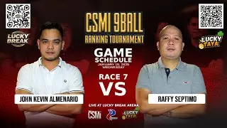CSMI 9 Ball Ranking Tournament | D2M3 | 01/15/2025 | REDCUBE Billiards