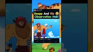 Usopp And His Observation Haki #shorts #onepiece #usopp