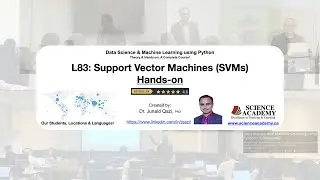 Lecture_83: #scikitlearn - #SupportVectorMachines #SVMs - #Handson #python #datascience #explore #ai