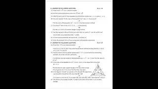 sslc 10 class most expected question paper mathematics 16/9/2025 mid term exam 2025-26
