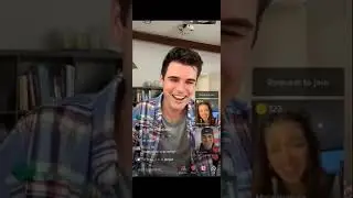 Maia Reficco live with Alex Aiono on tikok (Noa and shwan in PLLOS )
