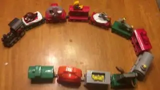 McDonalds Holiday Express Happy meal 2017 Complete set of 12 toys Movies