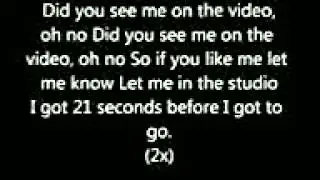 21 Seconds To Go, So Solid Crew Lyrics On Screen