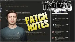 Shroud Reacts to Escape From Tarkov 0.12 Patch Notes