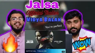 Jalsa Official Trailer I Vidya Balan, Shefali Shah | New Hindi Movie 2022 | Amazon Original Movie