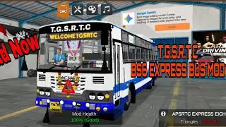 TGSRTC BS6 EXPRESS BUS MOD LIVERY TATA &EICHER 